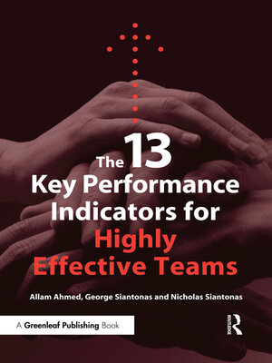 cover image of The 13 Key Performance Indicators for Highly Effective Teams